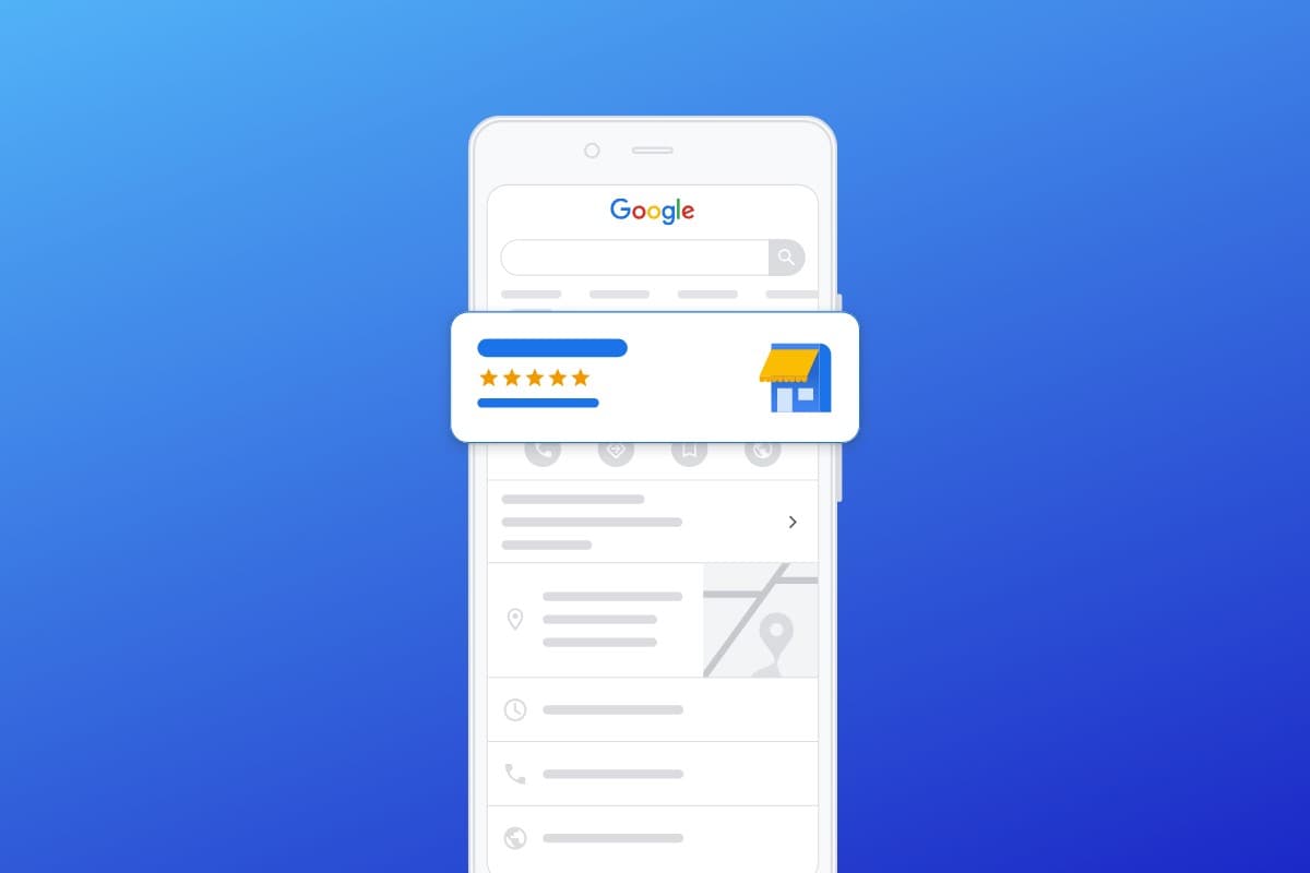 Fiche d'établissement Google